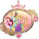 Premium Disney Princess Foil Balloon Bouquet with Balloon Weight, 13pc - Once Upon A Time